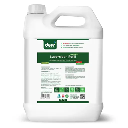 [1100400270] Dew Superclean fragrance-free Refill 5L